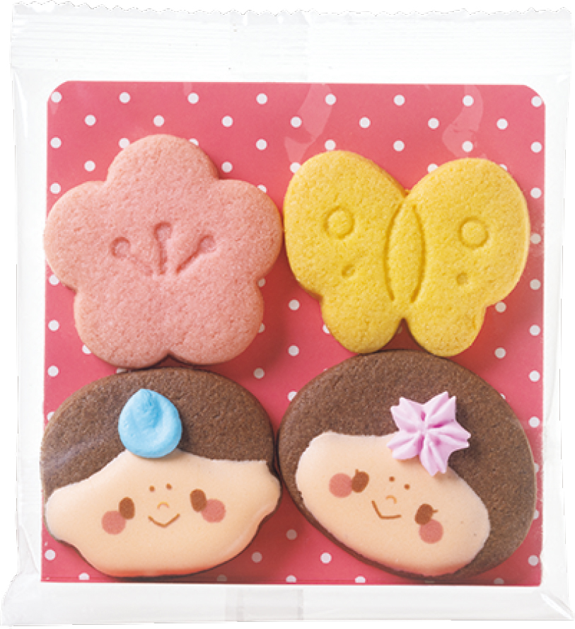 ぷちっとひなクッキー