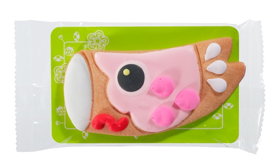 空飛ぶ鯉のぼりクッキー・ピンク